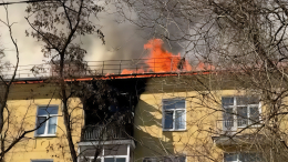 В Жуковском загорелся жилой дом