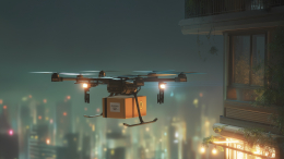 Через четыре года дроны будут доставлять пиццу: в России анонсировали массовую замену курьеров