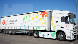 Путин дал старт движению беспилотных грузовиков по трассе М-12 «Восток»