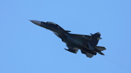 Истребитель Су-30 потерпел крушение во время тренировочного полета в Крыму