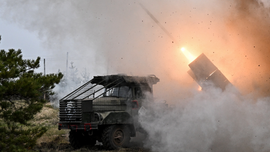 РСЗО «Град» сорвал ротацию ВСУ на добропольском направлении. Лучшее видео из зоны СВО