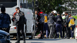 Неизвестные напали на консульство Израиля в Стамбуле