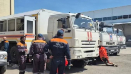 Борт Ил-76 доставил в пострадавший от паводка Дагестан более 20 тонн гумпомощи