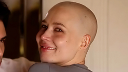 Истинная красота не в волосах: жених Лерчек показал, как она побрилась налысо