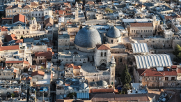 Российская делегация прибыла в Иерусалим за Благодатным огнем