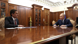 Путин провел рабочую встречу с генеральным директором ПАО «Россети» Рюминым