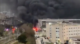 В Китае сгорел гараж крупнейшего в мире производителя электромобилей