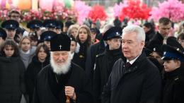 Сергей Собянин и Патриарх Кирилл посетили фестиваль «Пасхальный дар»