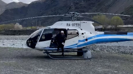 Застрявшего на горе сотрудника метеостанции «Сулак» спасли вертолетом