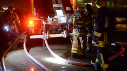 Резервуар с топливом вспыхнул в Севастополе из-за сбитого дрона ВСУ