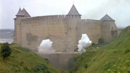 На Украине рухнула часть стены Хотинской крепости