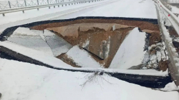 В Нижегородской области рухнул автомобильный мост