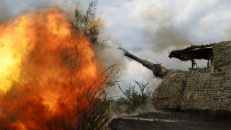 «Мста-С» против опорного пункта боевиков ВСУ. Лучшее видео из зоны СВО