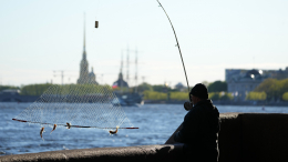 В центре Санкт-Петербурга рыбаки массово выходят на ловлю корюшки