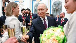 Путин встретился с чемпионами мира по боксу