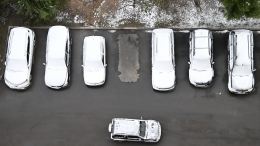 В Подмосковье выпал снег