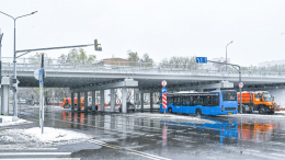 Собянин объявил о завершении реконструкции Кузьминского путепровода