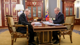 Владимир Путин встретился с губернатором Санкт-Петербурга