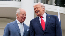 Король Карл III пошутил о сожжении Белого дома на встрече с Дональдом Трампом