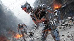 Как в «Терминаторе»: Илон Маск предрек человечеству гибель от ИИ