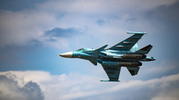 Российский Су-34 разбомбил опорный пункт ВСУ. Лучшее видео из зоны СВО