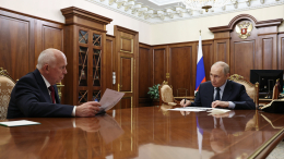 «Очень важная работа»: о чем говорили Владимир Путин и глава «Ростеха» в ходе встречи