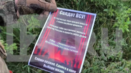 Бойцы ВС России скинули над позициями ВСУ тысячи поздравительных листовок