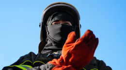 В Пятигорске ликвидировали пожар на АЗС