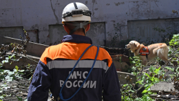 В Липецке частный жилой дом обрушился после взрыва и пожара
