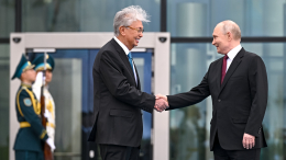 Путин и Токаев начали переговоры в Астане