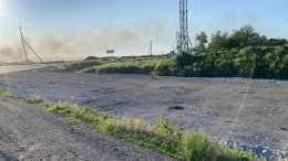 Водитель грузовика погиб в результате подрыва на мине на трассе «Новороссия»