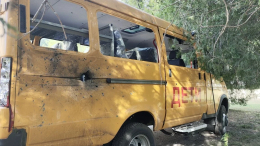 В Запорожской области здание школы повреждено при атаке ВСУ