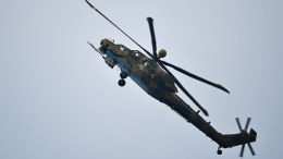 Боевая работа экипажа вертолета Ми-28НМ. Лучшее видео из зоны СВО