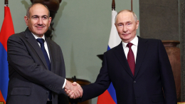 Путин поздравил с днем рождения премьер-министра Армении Пашиняна