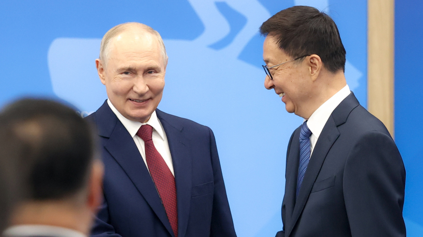 Путин назвал хорошими темпы роста товарооборота России и КНР