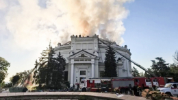 В Севастополе отменили празднование Дня города после удара БПЛА по панораме