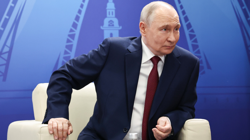 Путин назвал чушью санкции против организаций детского отдыха