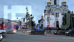 Автобус после смертельного ДТП остался внутри храма в Екатеринбурге