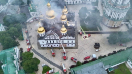 Здание Киево-Печерской лавры было повреждено зенитной ракетой Patriot