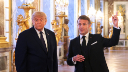 Трамп опоздал на ужин с Макроном на три часа