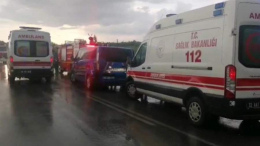 В Турции в аварии с туристическим автобусом погибли четыре человека