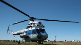 Вертолет Ми-2 упал во время сельхозработ в Краснодарском крае