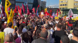 В центре Анкары прошел марш против саммита НАТО