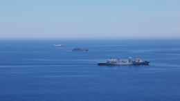 Россия и Китай начали масштабные морские учения в Желтом море