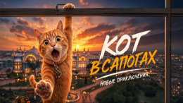 Началось производство полнометражного семейного фильма «Кот в сапогах. Новые приключения»