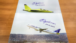 Путин осмотрел полностью импортозамещенный самолет МС-21-310