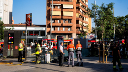 Более 130 человек отравились дымом из-за пожара в метро Барселоны