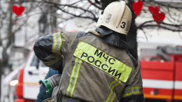Пожар вспыхнул в детской больнице в Подольске