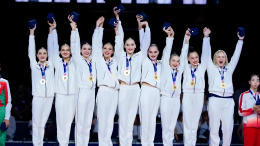 Сборная РФ по художественной гимнастике взяла пять медалей на чемпионате мира