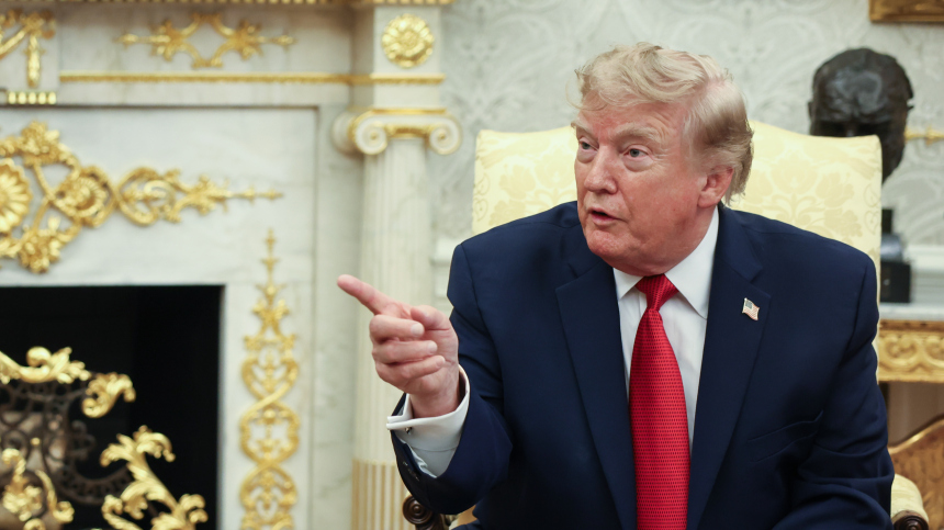Дональд Трамп показал «новую территорию США»